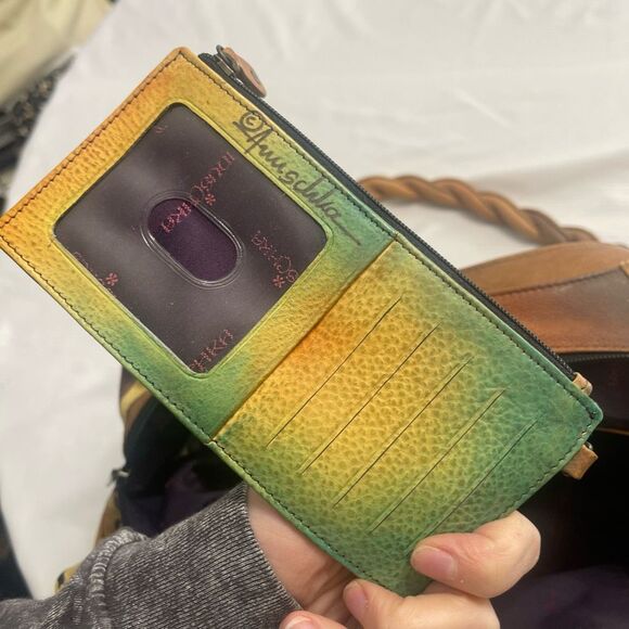 Anuschka Multicolor Sunflower Shoulder Bag - Picture 13 of 16